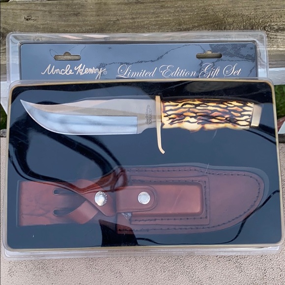 Uncle Henry Schrade Limited Edition Gift Set NIB - Picture 1 of 12